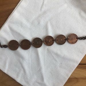 Fun Vintage Penny Bracelet